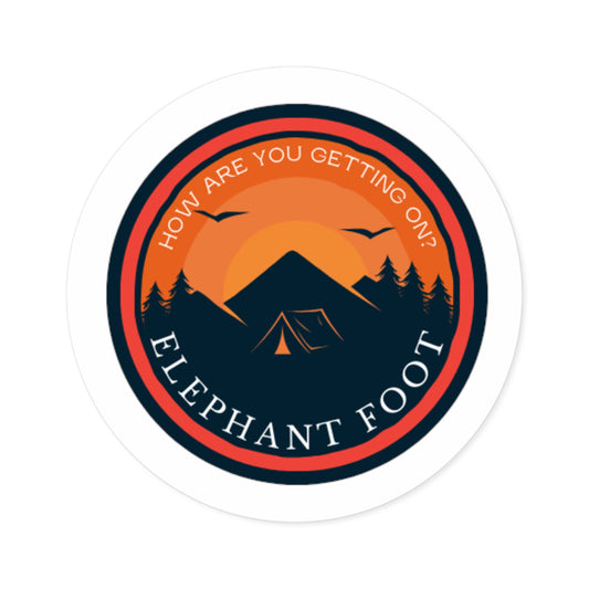 Elephant Foot x Sticker